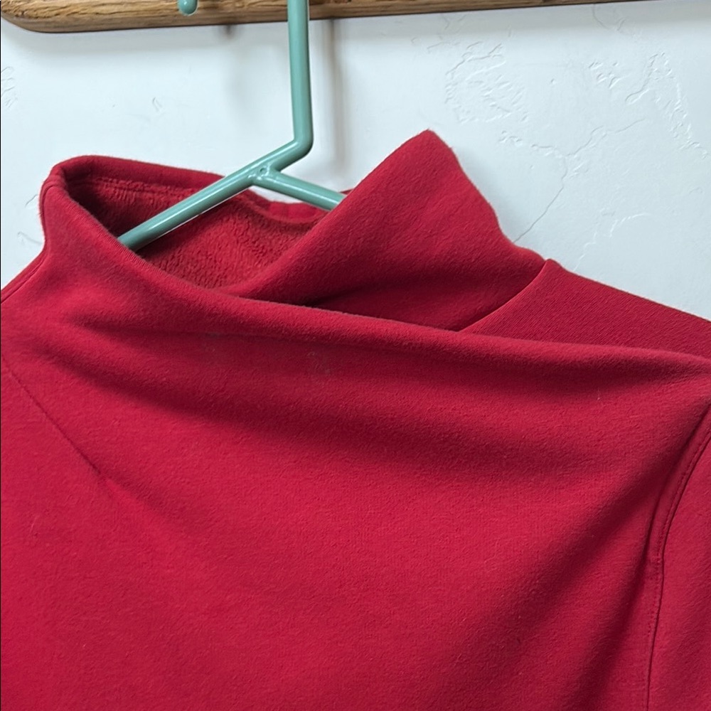 Athleta Red Turtleneck Dress - Picture 2 of 8
